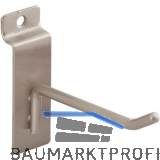 Haken Arkwall 6 x 300 mm Stahl vernickelt matt