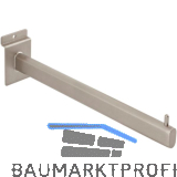 Konsole Arkwall oval 310 mm Stahl vernickelt matt