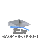 CONFURN A4 Einh�ngeablage Quatro B 300 x H 62 x T 230 mm, Stahl silber pulverb.