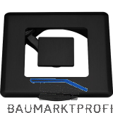 CONFURN Kabeldurchgang Orbit� 90x90 mm schwarz