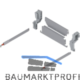 BLUM Stahlr�ckwand M�llauszug h�ngend KB 450 mm Grau