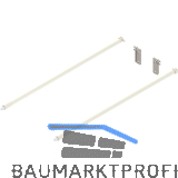 BLUM Metabox Relingset f�r Frontauszug L�nge 450, Aluminium cremewei�