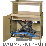 TV-Scherenlift Verschwindibus 705 x 480 mm