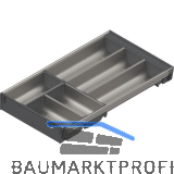 BLUM ORGA-LINE Schalen-Set KB 400 - 549 /NL 500 mm Edelstahl/Kunststoff