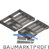 BLUM ORGA-LINE Schalen-Set KB 901 - 999/NL 500 mm Edelstahl/Kunststoff
