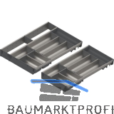 BLUM ORGA-LINE Schalen-Set KB 901 - 999/NL 550 mm Edelstahl/Kunststoff