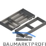 BLUM ORGA-LINE Schalen-Set KB 1100 - 1199/NL 550 mm Edelstahl/Kunststoff
