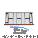 BLUM ORGA-LINE Facheinteilungs-Set KB 1100 - 1199/NL 550 mm Edelstahl/Kunststoff