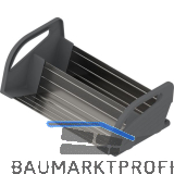 BLUM ORGA-LINE Gew�rzhalter, KB 400 mm, Breite 312 mm, KS Staubgrau/Edelstahl