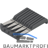 BLUM ORGA-LINE Messerhalter Breite 177,5 mm, Tiefe 260 mm,KS StaubGrau/Edelstahl