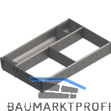 BLUM ORGA-LINE Einzel-Set KB 400/NL 500 mm Edelstahl/Kunststoff