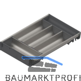 BLUM ORGA-LINE Schalen-Set KB 800 - 899/NL 450 mm Edelstahl/Kunststoff