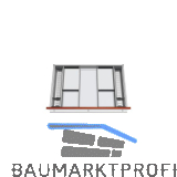 BLUM ORGA-LINE Facheinteilungs-Set KB 800 - 899/NL 450 mm Edelstahl/Kunststoff