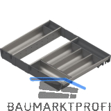 BLUM ORGA-LINE Schalen-Set KB 600/NL 450 mm Edelstahl/Kunststoff