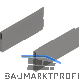 BLUM MERIVOBOX Boxcap H�he E, NL 270, Indiumgrau-matt