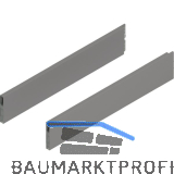 BLUM MERIVOBOX Boxcap H�he E, NL 550, Indiumgrau-matt