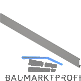 BLUM MERIVOBOX Vorderst�ck ohne Nut, L�nge 1042 mm, Aluminium Indiumgrau