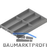 BLUM AMBIA-LINE Besteckeinsatz NL500mm,B300mm, Stahl Indiumgrau