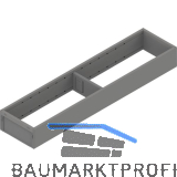 BLUM AMBIA-LINE Schubkastenrahmen schmal, NL450mm, Stahl Indiumgrau matt