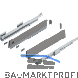 BLUM MERIVOBOX SET H�he M, BLUMOTION B, 40kg, NL 550, Indiumgrau