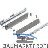 BLUM MERIVOBOX SET H�he M, BLUMOTION B, 70kg, NL 550, Indiumgrau
