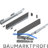 BLUM MERIVOBOX SET H�he M, BLUMOTION B, 40kg, NL 500, Oriongrau