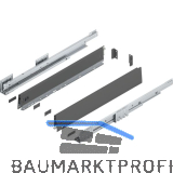 BLUM MERIVOBOX SET H�he M, BLUMOTION B, 40kg, NL 600, Oriongrau