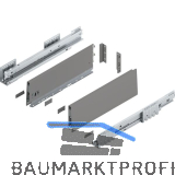 BLUM MERIVOBOX SET H�he K, BLUMOTION B, 40kg, NL 400, Indiumgrau
