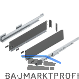 BLUM MERIVOBOX SET H�he K, BLUMOTION B, 40kg, NL 600, Oriongrau