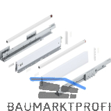 BLUM MERIVOBOX SET H�he E-Reling, BLUMOTION B, 40kg, NL 450, Seidenwei�
