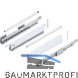 BLUM MERIVOBOX SET H�he E-Reling, BLUMOTION B, 40kg, NL 500, Seidenwei�