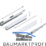 BLUM MERIVOBOX SET H�he E-Reling, BLUMOTION B, 40kg, NL 550, Seidenwei�