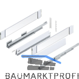 BLUM MERIVOBOX SET H�he E-Boxcover, BLUMOTION B, 40kg, NL 600, Seidenwei�