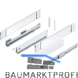 BLUM MERIVOBOX SET H�he E-Boxcover, BLUMOTION B, 70kg, NL 500, Seidenwei�