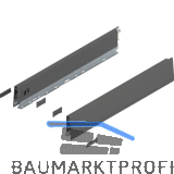 BLUM MERIVOBOX SET H�he E-Boxcap BLUMOTION B, 40kg, NL 400, Oriongrau