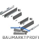 BLUM MERIVOBOX Sp�lenauszug SET H�he M, BLUMOTION B, 70kg, NL 450, Oriongrau