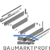 BLUM MERIVOBOX Sp�lenauszug SET H�he E-Reling,BLUMOTION B,40kg,NL 600,Indiumgrau