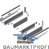 BLUM MERIVOBOX Sp�lenauszug SET H�he E-Reling,BLUMOTION B,40kg,NL 550,Oriongrau
