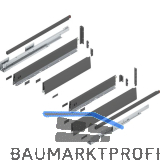 BLUM MERIVOBOX Sp�lenauszug SET H�he E-Reling,BLUMOTION B,40kg,NL 600,Oriongrau