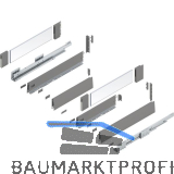 BLUM MERIVOBOX Sp�lenauszug SET H�he E-Boxcover BLUMOTION B,40kg,NL550,Indiumgr.