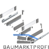 BLUM MERIVOBOX Sp�lenauszug SET H�he E-Boxcover BLUMOTION B,70kg,NL500,Indiumgr.