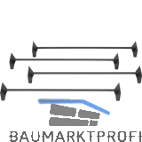 SERVETTO Hosenhalter-Stangen Papillon anthrazit