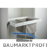 SERVETTO Stoff-W�schekorb Papillon dunkel