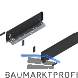 BLUM LEGRABOX pure Zarge H�he M, NL 350, Carbonschwarz-matt