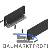 BLUM LEGRABOX pure Zarge H�he K, NL 300, Carbonschwarz-matt