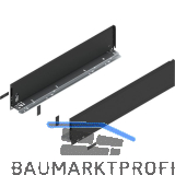 BLUM LEGRABOX pure Zarge H�he K, NL 600, Carbonschwarz