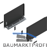 BLUM LEGRABOX pure Zarge H�he C, NL 300, Carbonschwarz-matt