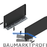 BLUM LEGRABOX pure Zarge H�he C, NL 350, Carbonschwarz-matt