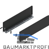 BLUM LEGRABOX pure Zarge H�he C, NL 600, Carbonschwarz-matt
