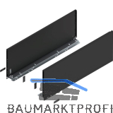BLUM LEGRABOX pure Zarge H�he F, NL 650, Carbonschwarz-matt